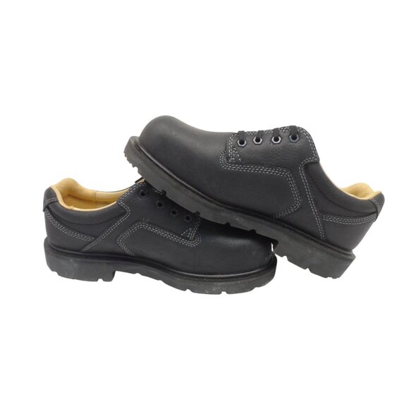 DAKOTA Men's Low-Cut Quad Comfort Steel Toe Steel Plate Work Shoe Black Size 10W - Picture 6 of 8